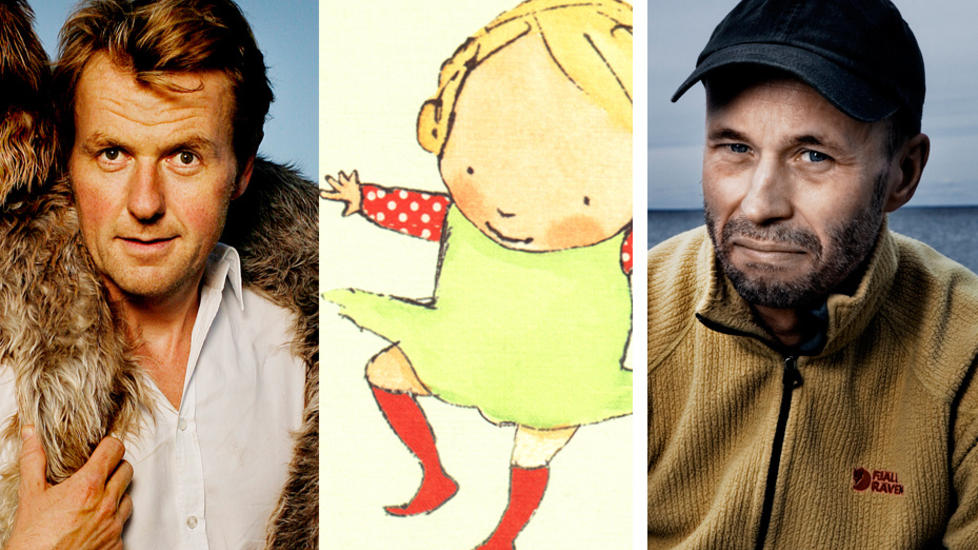BOKSALG: Illustrat�r Fredrik Skavlan, barnebokheltinnen Tilly og krimforfatter Johan Theorin er blant dem du b�r se etter p� Mammutsalget. Foto: AGNETE BRUN / BOKOMSLAGET / J�RN H. MOEN