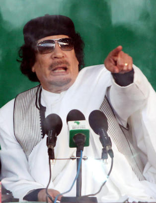 Blir Gadhafi den neste som faller?