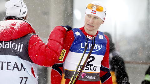 EDRUELIG: H�vard Klemetsen syntes 9. plass var greit. Foto: Stian Lysberg Solum / SCANPIX