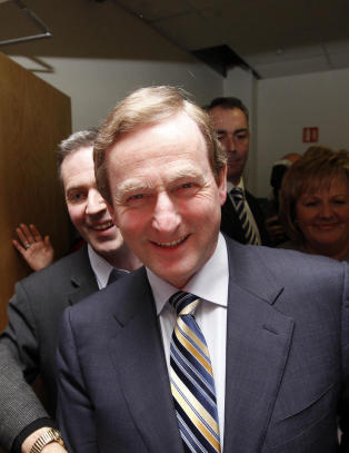 Irsk valgvinner vil reforhandle gjeldsbetingelser