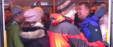 I rute til Holmenkollen