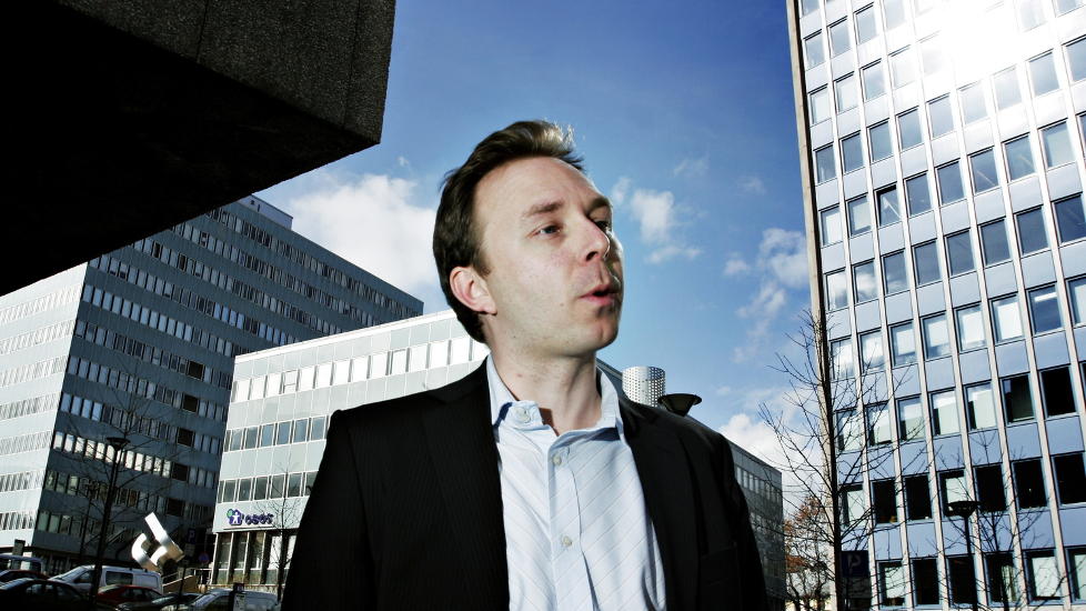 M� svare: Arve Juritzen utfordrer de tre mennene som kontrollerer norsk bokbransje. Geir Mork i Gyldendal, Tom H. Jenssen i Cappelen Damm og Mads Nygaard (bildet) i Aschehoug, til � ta del i debatten. Foto: Scanpix