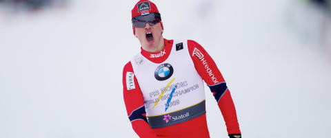 Hattestad p� pallen i Polen