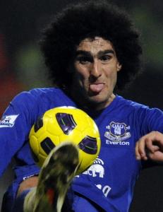 Fellaini mister resten av sesongen med ankelskade