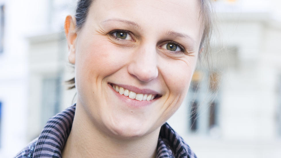 VANT PRIS: Helga Flatland vant Ungdommens Kritikerpris i dag. Foto: SCANPIX