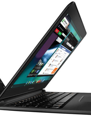 Denne PC-en drives av en mobil