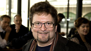 R�DSMEDLEM: Forfatter Erik Fosnes Hansen. Foto: Anders Gr�nneberg