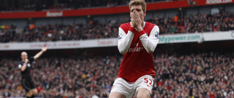 Arsenal snytt for scoring like f�r slutt