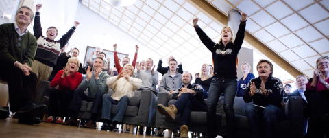 Her tar regjeringen av under Northug-spurten