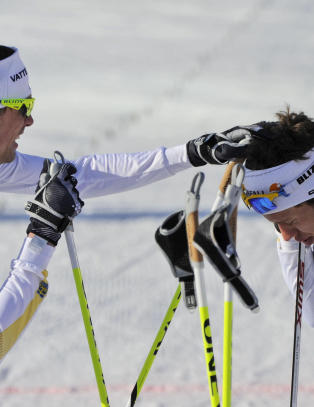 Olsson fikk hakeslepp da Northug forsvant i bakken