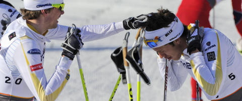 Olsson fikk hakeslepp da Northug forsvant i bakken