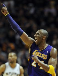 Lakers kj�rte over hjemmesterke Spurs