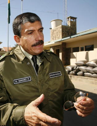Narkotatt politisjef endrer neppe Bolivia-tiltale