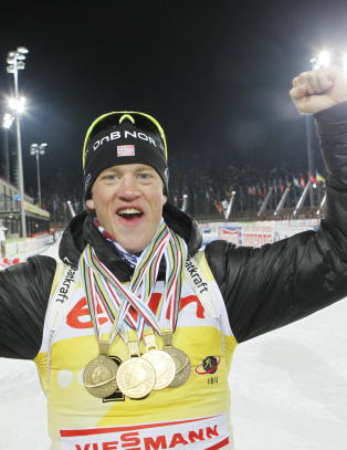 - Jeg tror jeg vant min f�rste medalje da du gikk p� barneskolen