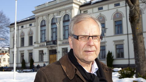 LIKER DET IKKE:. Orf�rer i Porsgrunn kommune �ystein Beyer liker ikke saken med de sydkoreanske sykepleierne. Foto: Torbj�rn Berg / Dagbladet