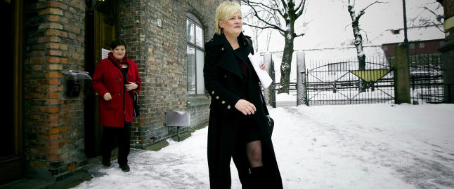 Her er seierskvinnen