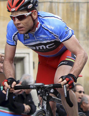Cadel Evans vant Tirreno-Adriatico for første gang