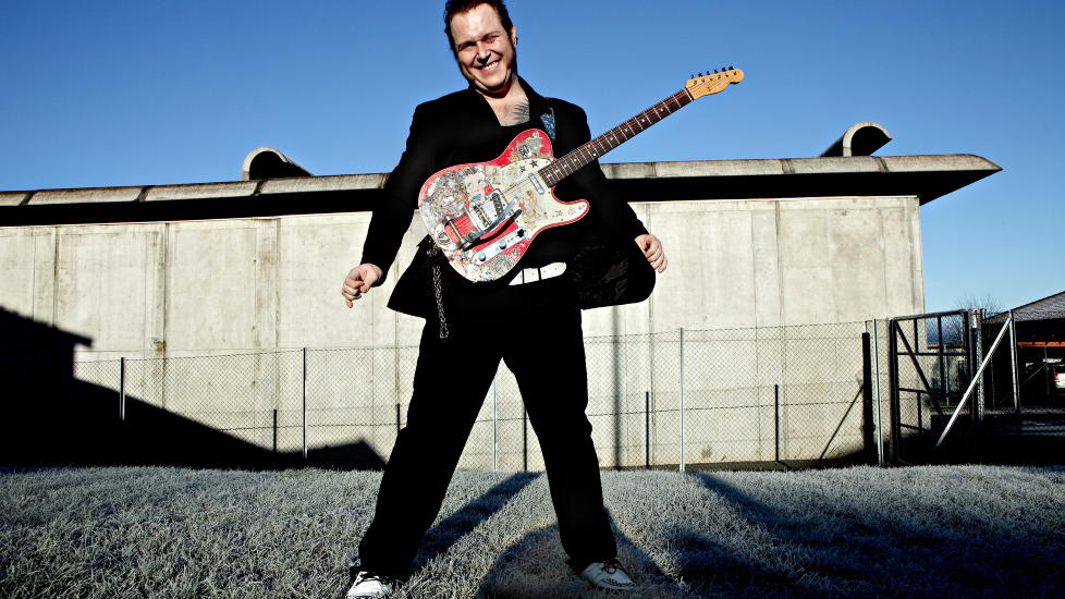 SPRUDLER MUSIKALSK: Vidar Busk & His Bubble of Trouble er ett av Busks tre bandprosjekter for tida. Foto: Lars Eivind Bones / Dagbladet