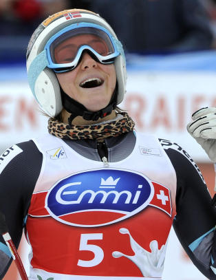 Lotte bare 44/100 fra pallen i utforfinalen