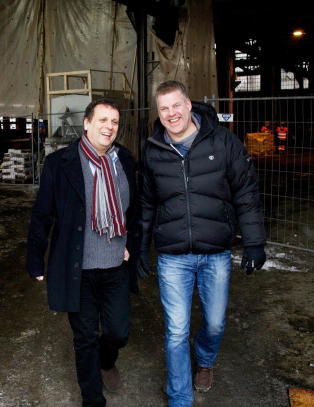 Her skal huset st�