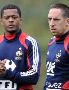 Evra og Ribery tilbake p� landslaget