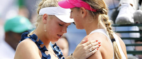 Wozniacki til semi etter 3-0 i f�rste sett