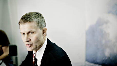 VIL STENGE: Milj�minister Erik Solheim mener driften ved Sellafield er s� farlig at han ber britene stenge ned. Foto: Kristian Ridder-Nielsen/ Dagbladet.