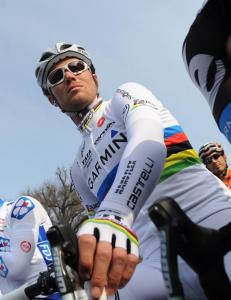 Hushovd hindret av velt i Gent - Wevelgem