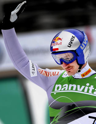 Hilde hoppet med bart i Malysz-avskjed