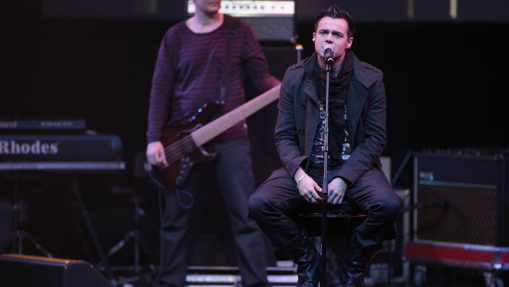 SANG FOR JAPAN: Boybandet A1. Inntektene g�r til Norges R�de Kors. Foto: Stian Lysberg Solum / SCANPIX
Foto: Stian Lysberg Solum / SCANPIX