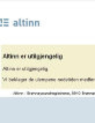 Dette m�tte dem som ville sjekke selvangivelsen