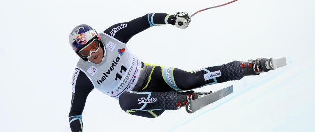 Svindal tr�kket over og Myhre vant