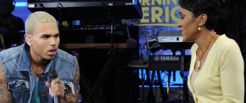 Chris Brown amok etter tv-opptreden