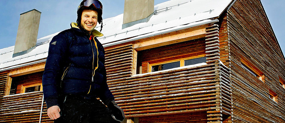 BASE CAMP: Tidligere toppalpinist Ole Kristian Furuseth (44) eier leilighetstkomplekset Furuseth Base Camp, som ligger kloss inntil skibakkene p� Kvitfjell. Foto: METTE M�LLER
