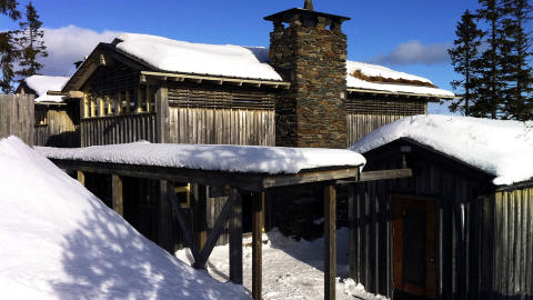 FURUSETH LODGE: Ruver ikke i terrenget, men her kan man bo kongelig. Foto: PRIVAT