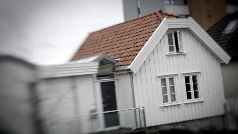 FILMET I SKJUL: Filmingen fant sted p� badet her, hjemme hos Trond Birkedal. 

Foto: Tommy Ellingsen