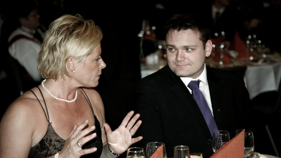 STJERNE: Trond Birkedal var k�ret til en av landets mest lovende unge politikere, han var som 31-�ring allerede ordf�rerkandidat for andre gang. Her fra Frps landsm�te i 2006. FOTO: SVEINUNG UDDU YSTAD