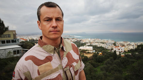 BEKREFTER: Talsmann for den norske kampflystyrken, Eystein Kvarving. Foto: Kristoffer Egeberg BEKREFTER: Talsmann for den norske kampflystyrken, Eystein Kvarving. Foto: Kristoffer Egeberg