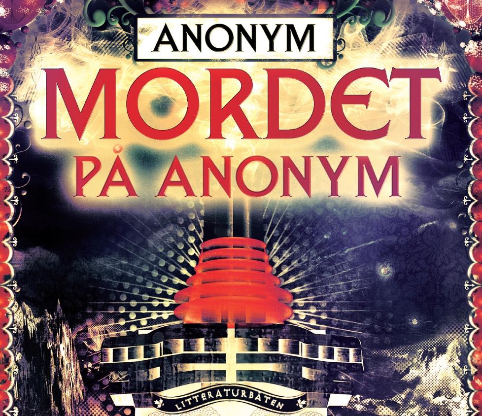 OMSLAG: Slik er omslaget p� boka �Mordet p� Anonym�, skrevet av den mystiske og ukjente forfatteren �Anonym�. Romanen gis ut p� Kagge forlag.