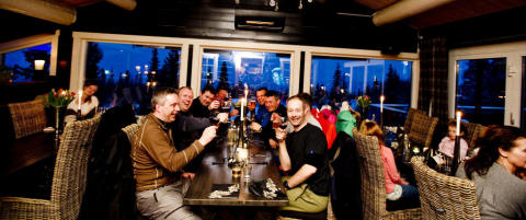 Gourmetmat 800 meter over havet