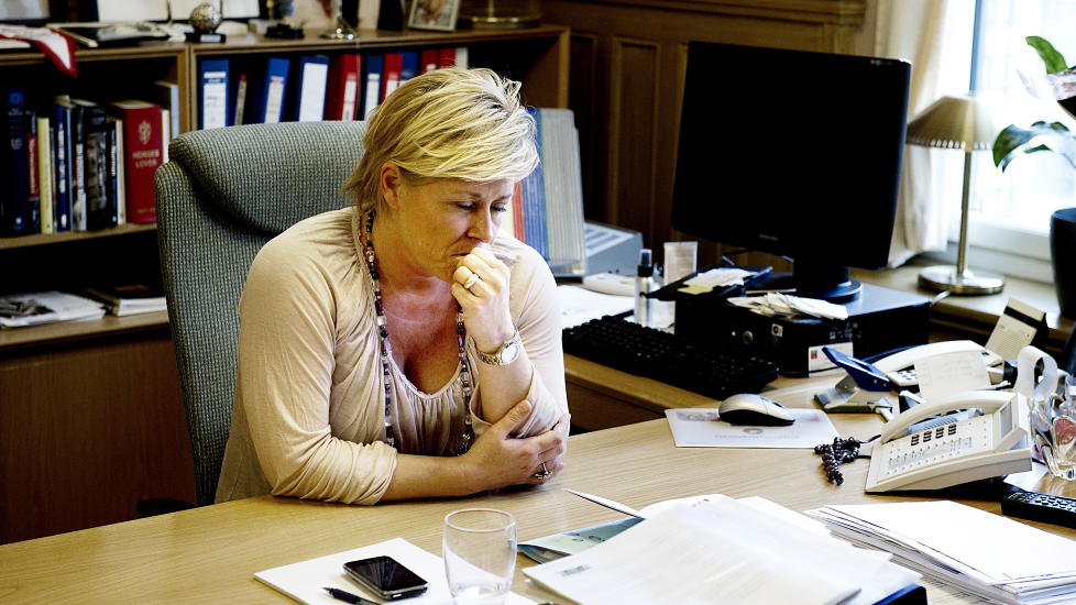 RETTSSAK I VALGKAMP: Dersom politiet og Statsadvokaten �nsker � ta ut tiltalte mot Trond Birkedal, kan rettssaken komme opp midt i valgkampinnspurten. Da kan Siv Jensen bli n�dt til � bytte valgkamp mot � m�te opp i Stavanger tingrett. Foto: �istein Norum Monsen