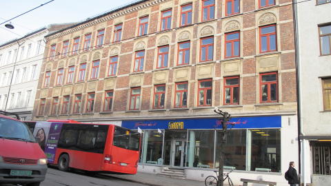 P� TORSHOV: Borettslaget ligger i Vogts Gate p� Torshov. Foto: Sindre Granly Meldalen