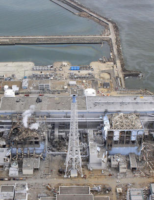 Sj�vannet ved Fukushima 3355 ganger for radioaktivt