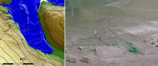 En tsunami p� Sunnm�re kan bli p� over 80 meter