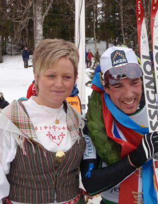 R�nning slo Northug i spurten etter 44 kilometer