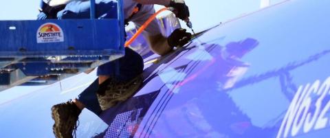 Materialsvikt ga hull i flytak