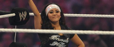 Her debuterer Snooki som wrestler