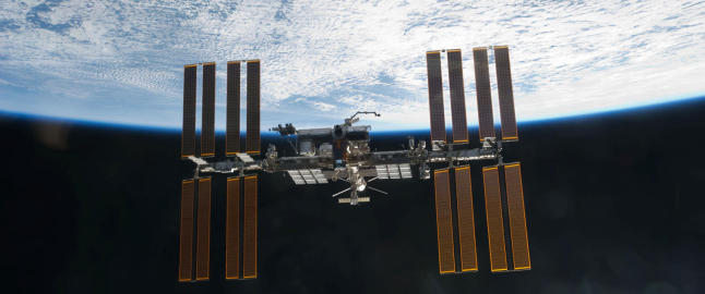ISS g�r klar av romskrotet