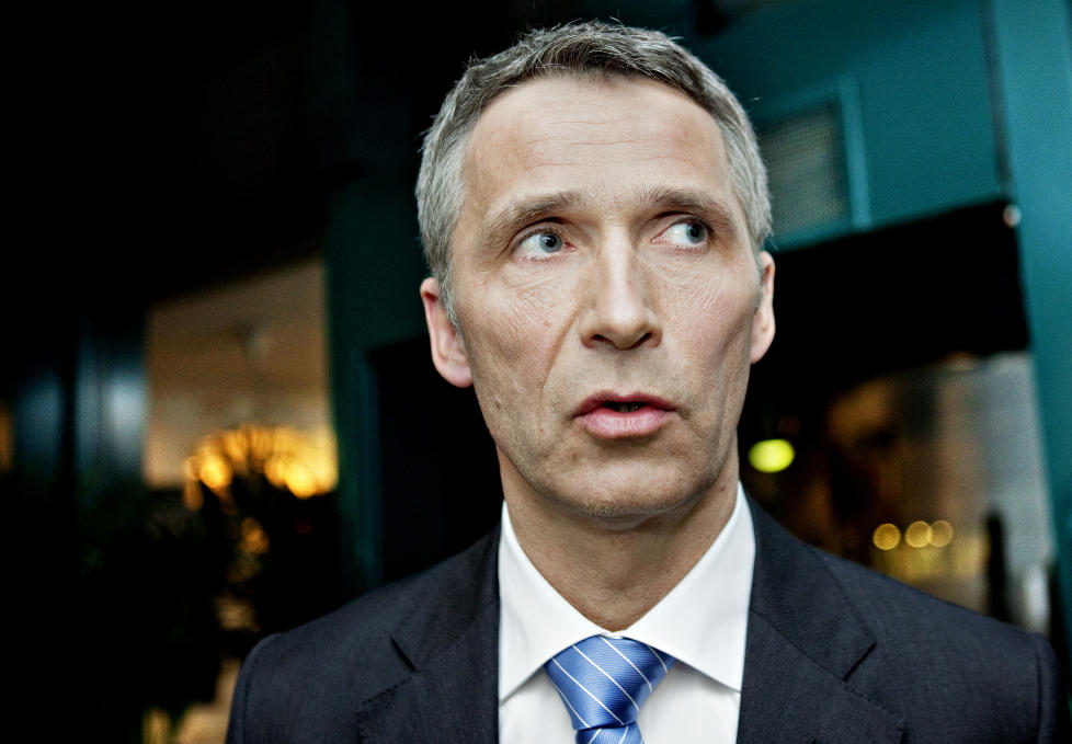 UNDER ANGREP: Jens Stoltenberg og Arbeiderpartiet er under data-angrep. Det siste d�gnet har voldsomme mengder trafikk rettet mot regjeringspartiets nettsider satt sidene ut av spill. Foto: Nina Hansen/Dagbladet