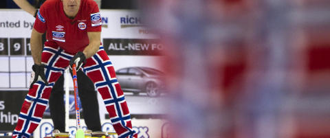 Senket skottene i nye flaggbukser